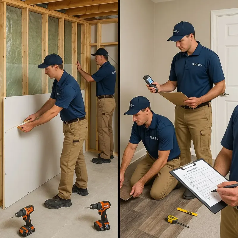 Repairs and Reconstruction process in Long Beach, WA
